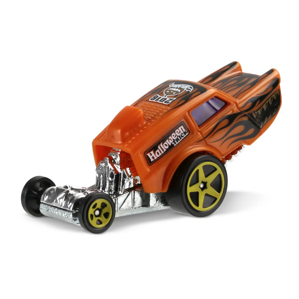 HW Poppa Wheelie — DTX42 — Orange