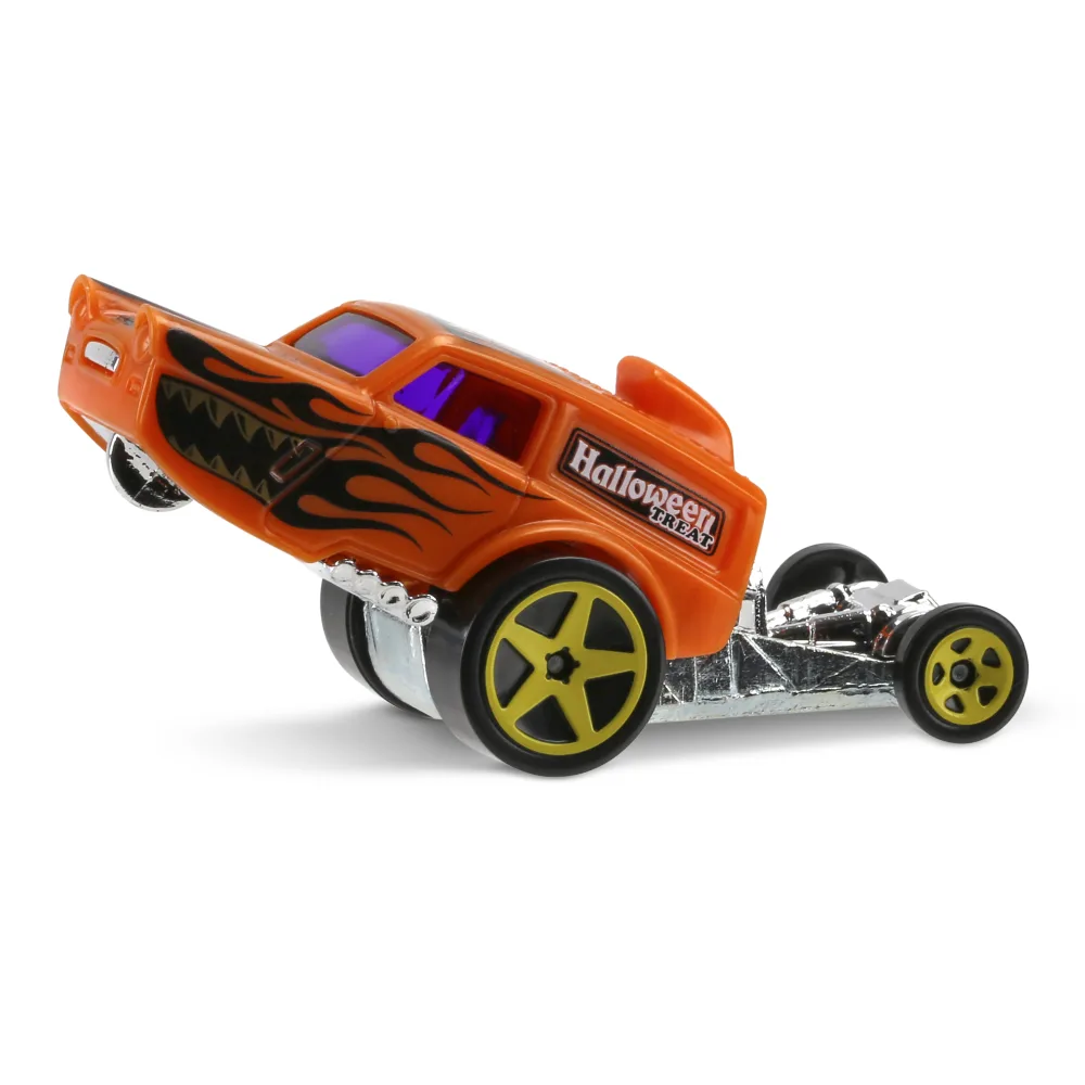 HW Poppa Wheelie — DTX42 — Orange — imagem 3