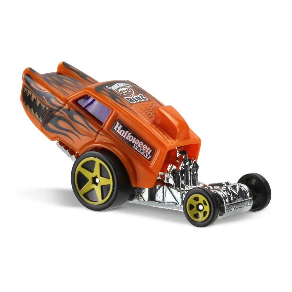 HW Poppa Wheelie — DTX42 — Orange — imagem 4