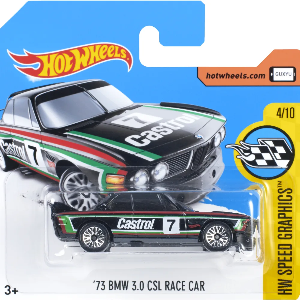 '73 BMW 3.0 CSL Race Car — DTX60 — Black — imagem 5