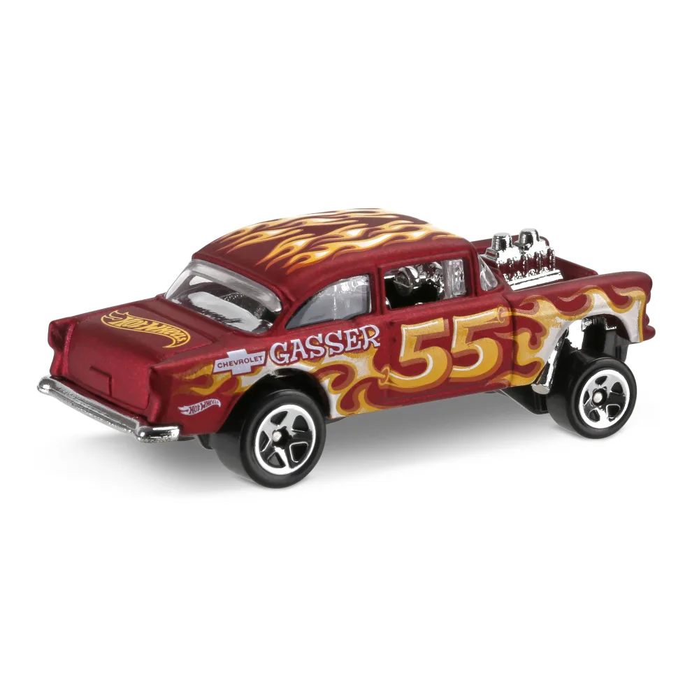 '55 Chevy Bel Air Gasser — DTX80 — Satin Dark Red — imagem 3