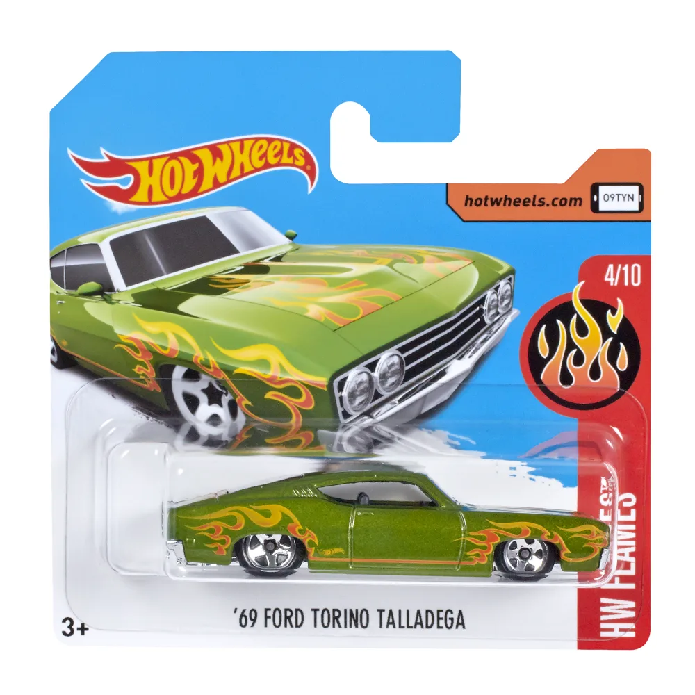 '69 Ford Torino Talladega — DTX82 — Metalflake Green — imagem 2