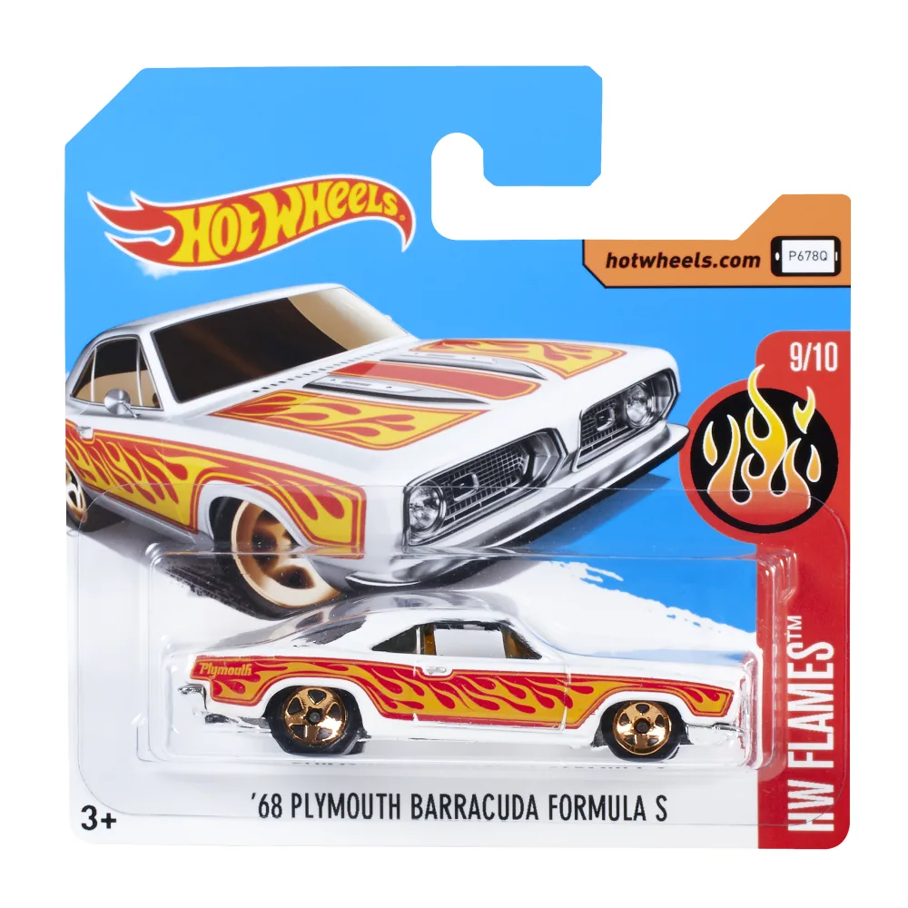 '68 Plymouth Barracuda Formula S — DTX87 — Pearl White — imagem 2