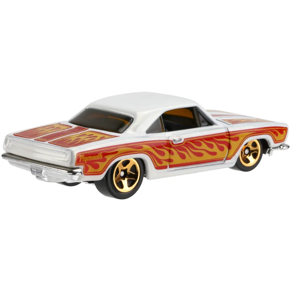 '68 Plymouth Barracuda Formula S — DTX87 — Pearl White — imagem 3