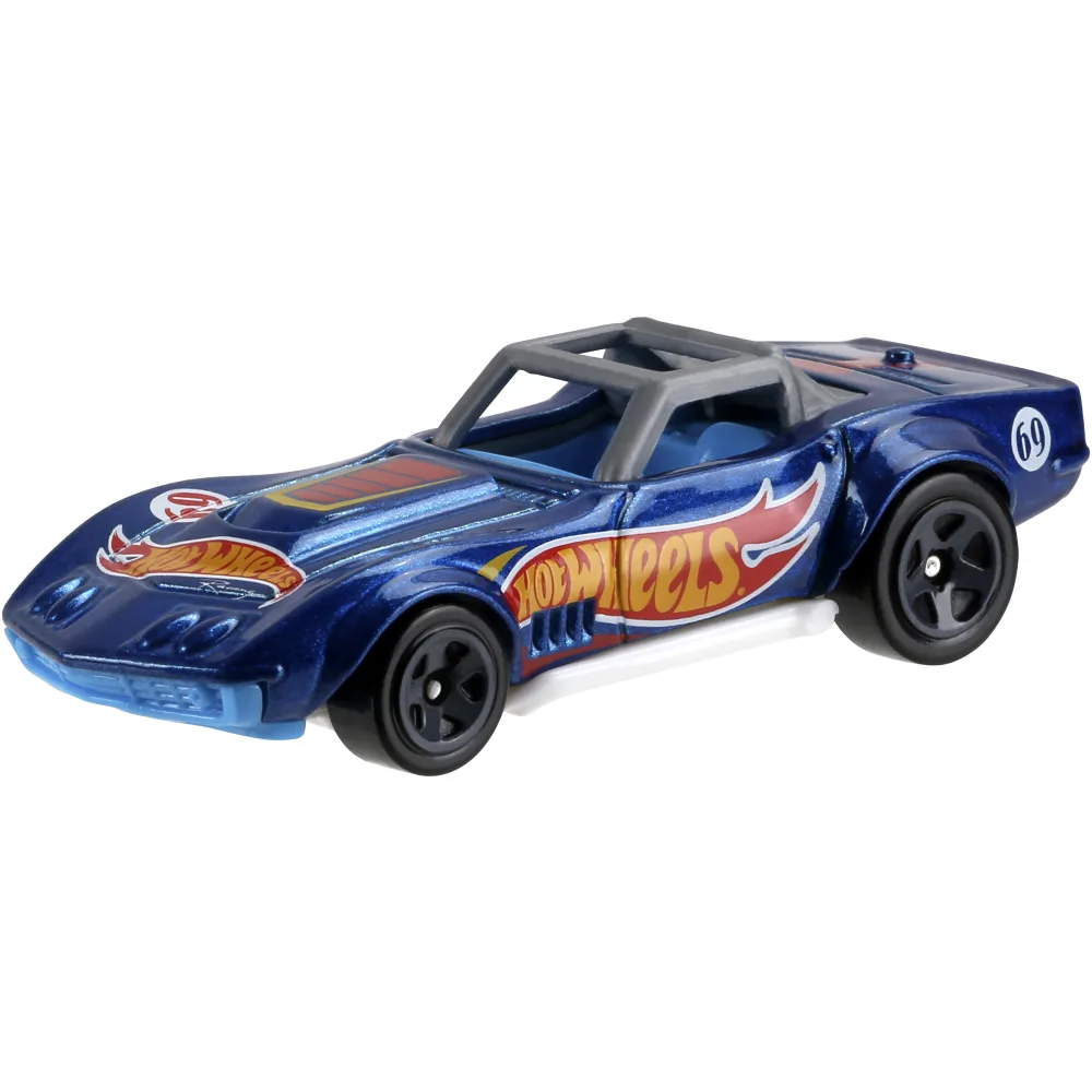 '69 Corvette Racer — DTY66 — Metalflake Dark Blue
