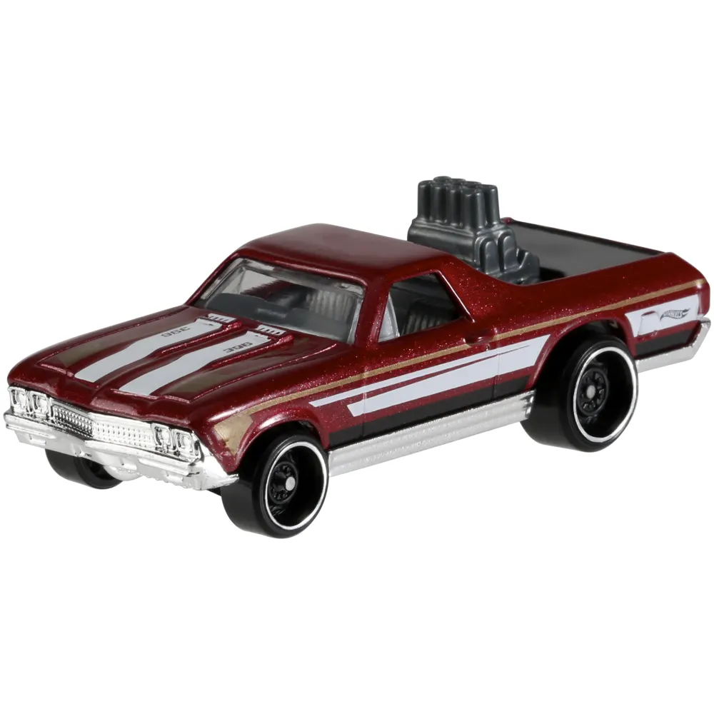 '68 El Camino — DTY87 — Metalflake Red