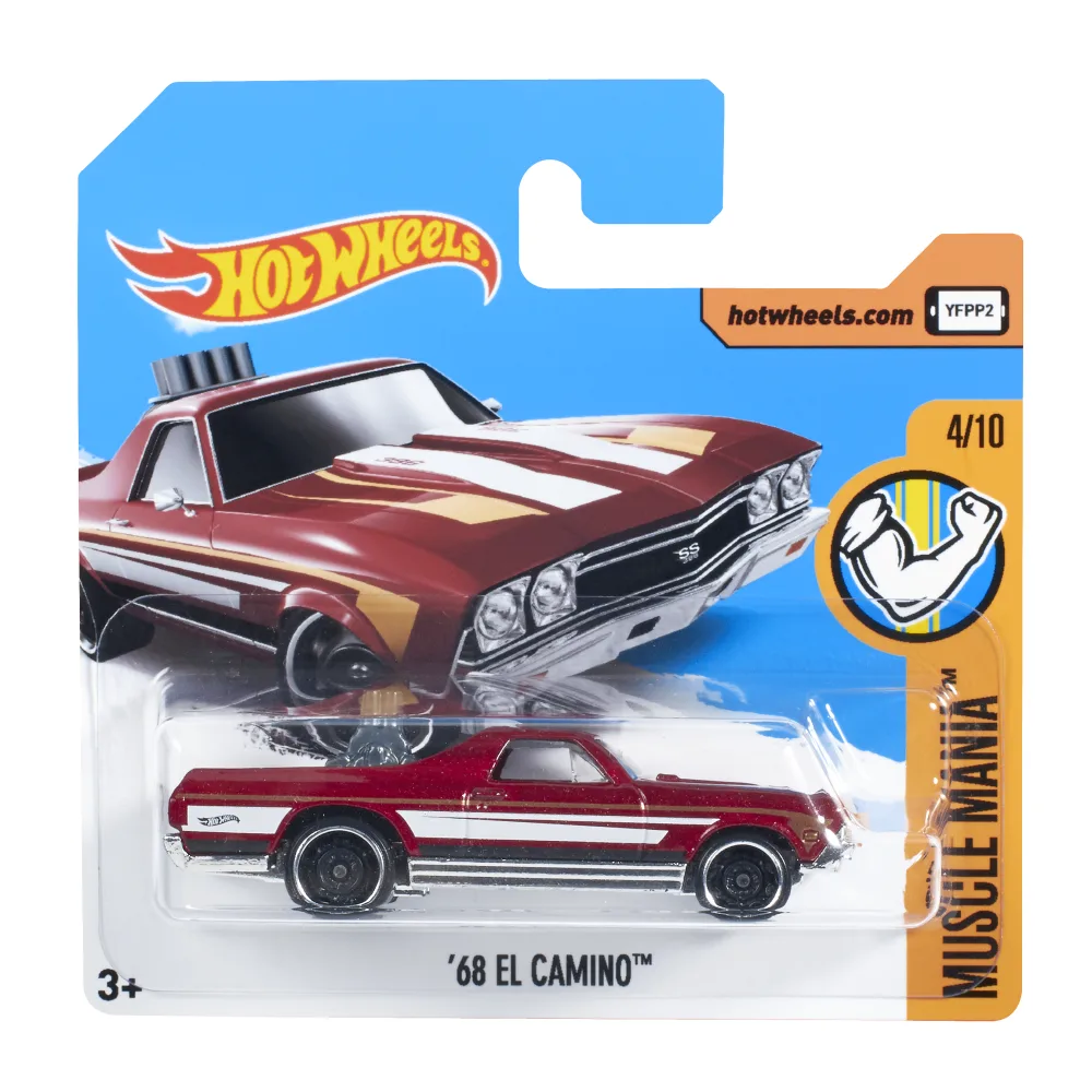 '68 El Camino — DTY87 — Metalflake Red — imagem 2