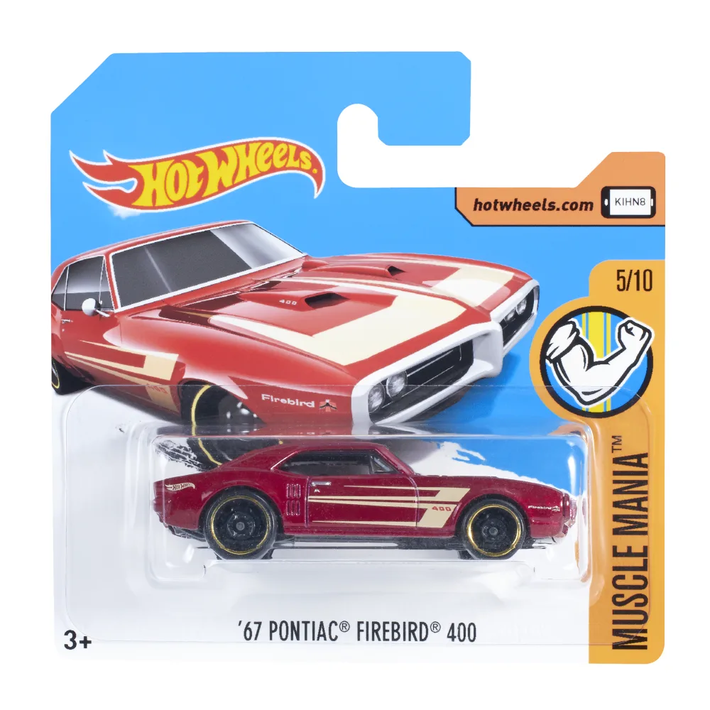 '67 Pontiac Firebird 400 — DTY88 — Metalflake Red — imagem 2