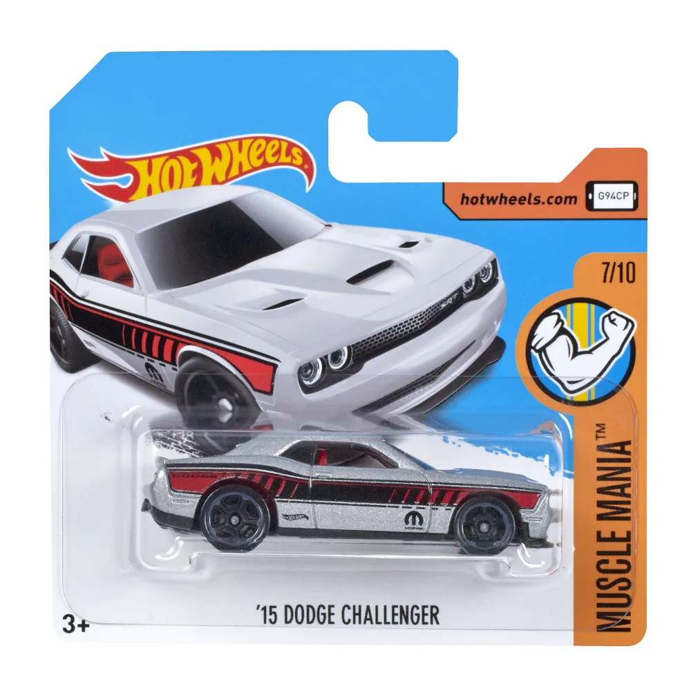 '15 DODGE CHALLENGER — DTY90 — Metalflake Silver — imagem 2
