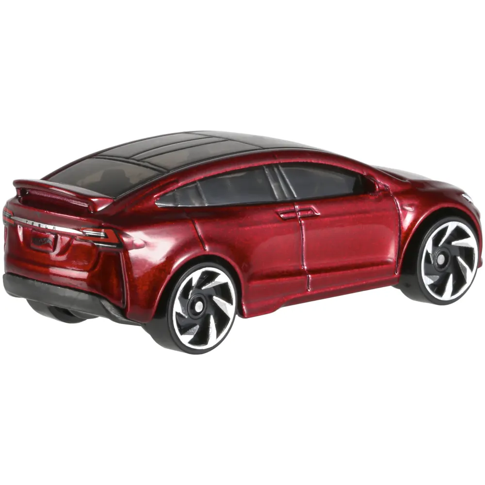 Tesla Model X — DVB58 — Metalflake Red — imagem 3
