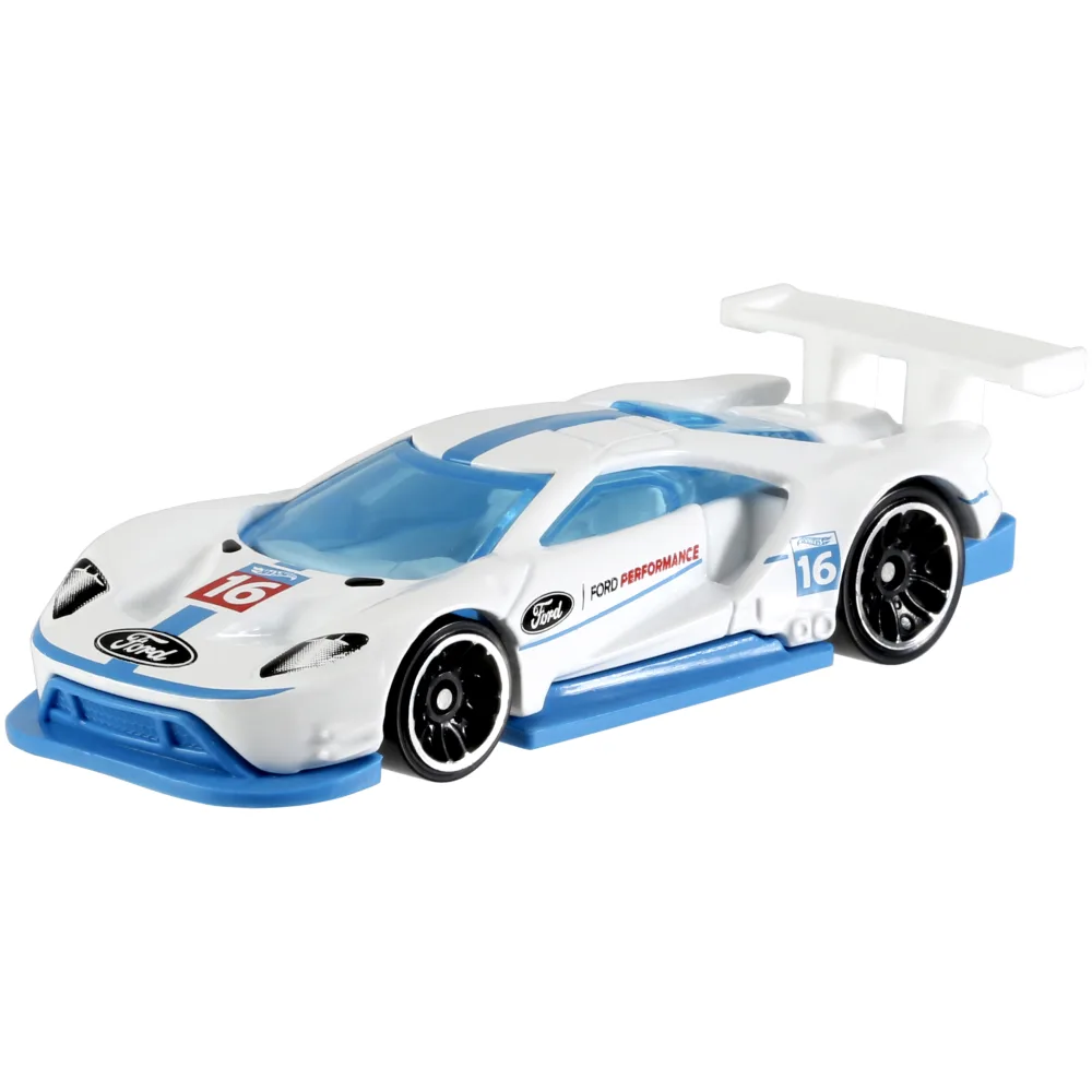 2016 Ford GT Race — DVB59 — White