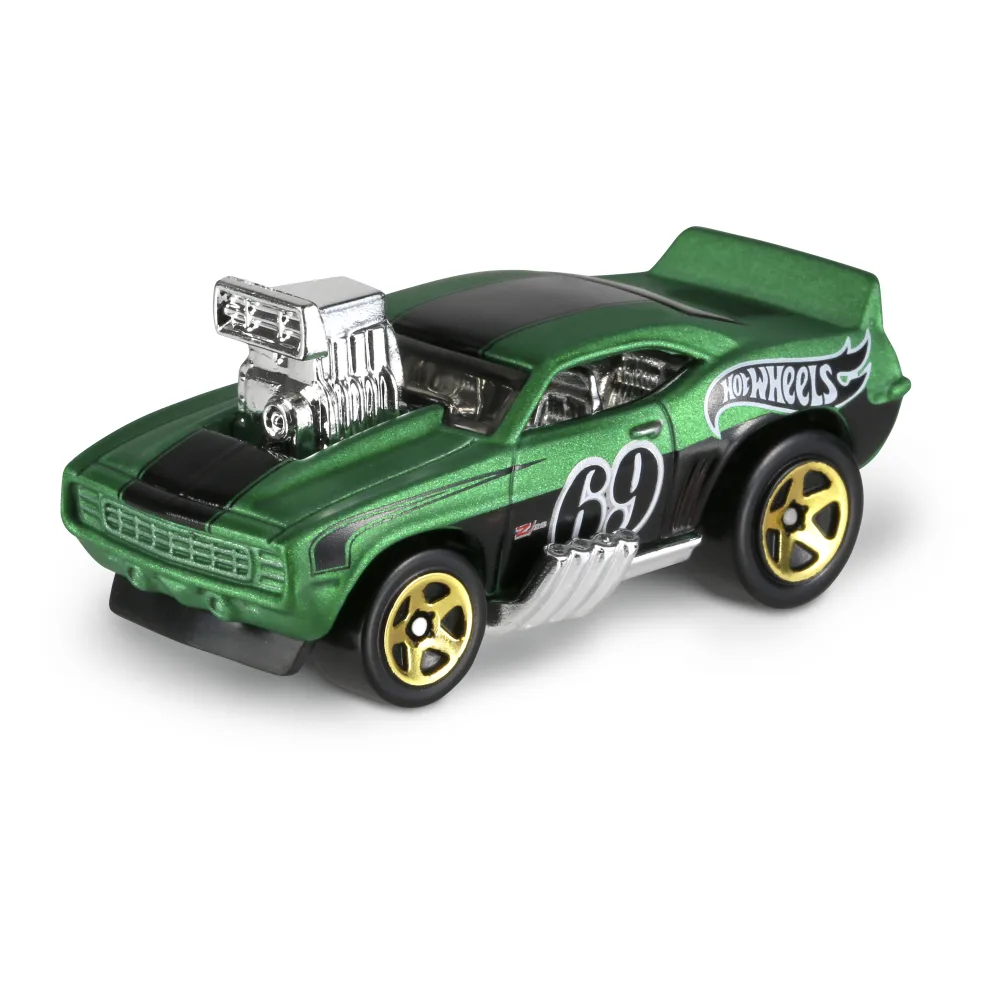 '69 CAMARO Z28 — DVC23 — Matte Pearl Dark Green