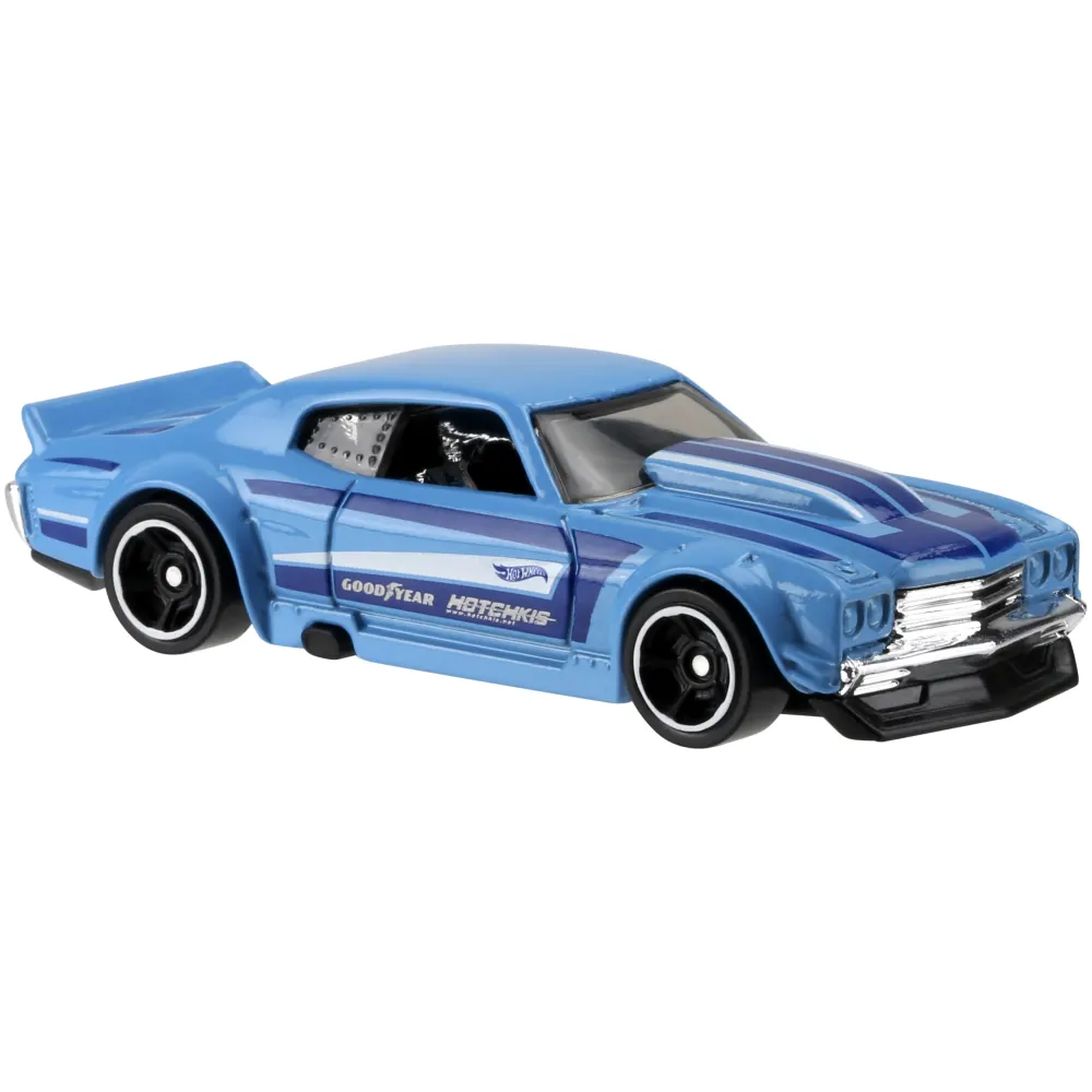 '70 CHEVY CHEVELLE — DVC37 — Blue — imagem 4