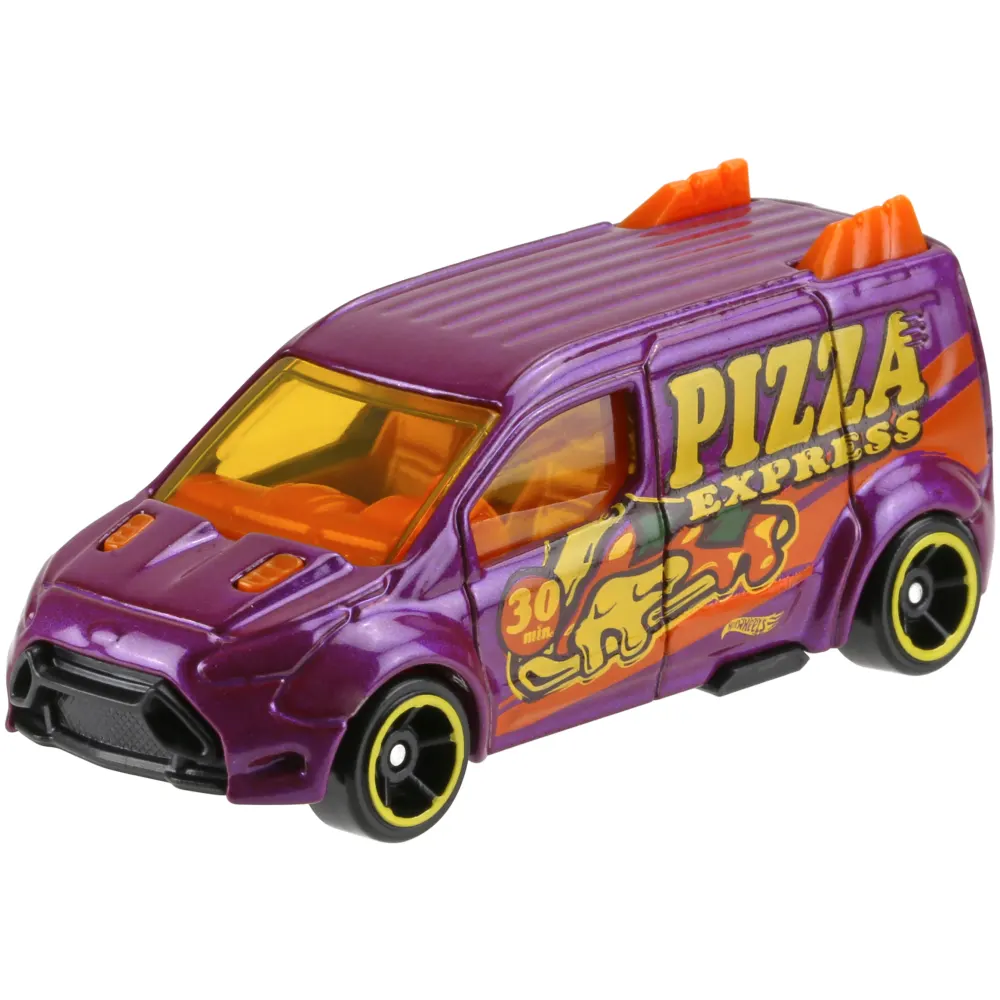 Hot Wheels Ford Transit Connect — DVC42 — Pearl Dark Pink