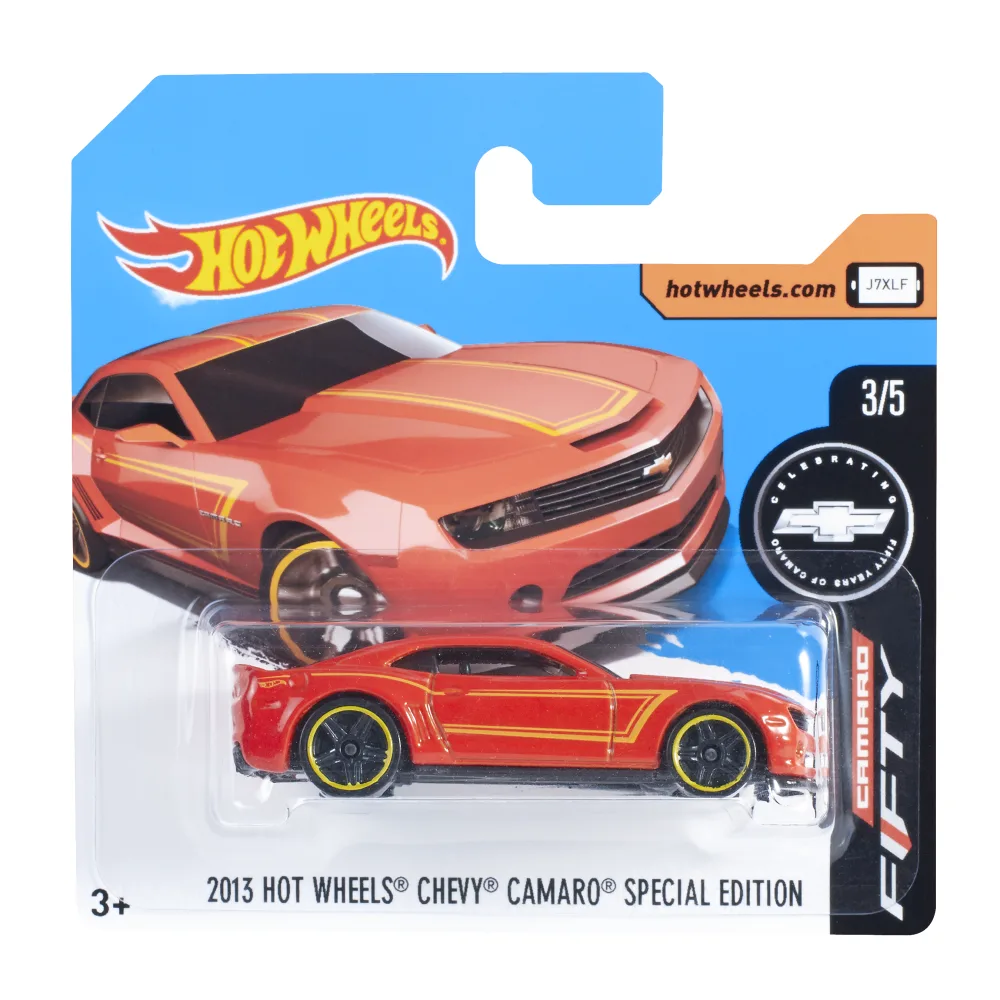 2013 Hot Wheels Chevy Camaro Special Edition — DVC46 — Orange — imagem 2