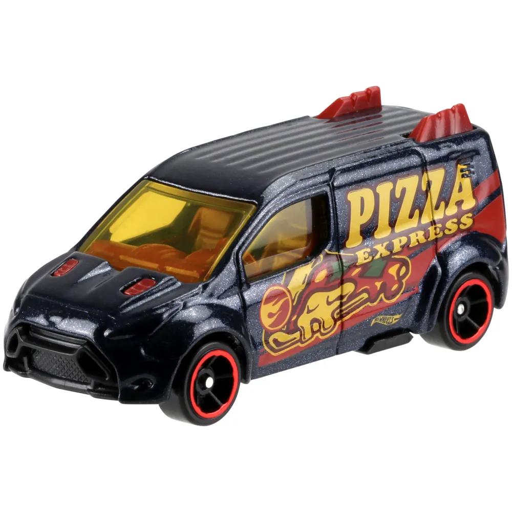 Hot Wheels Ford Transit Connect — DVD12 — Metallic Dark Blue