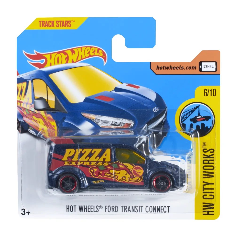 Hot Wheels Ford Transit Connect — DVD12 — Metallic Dark Blue — imagem 2