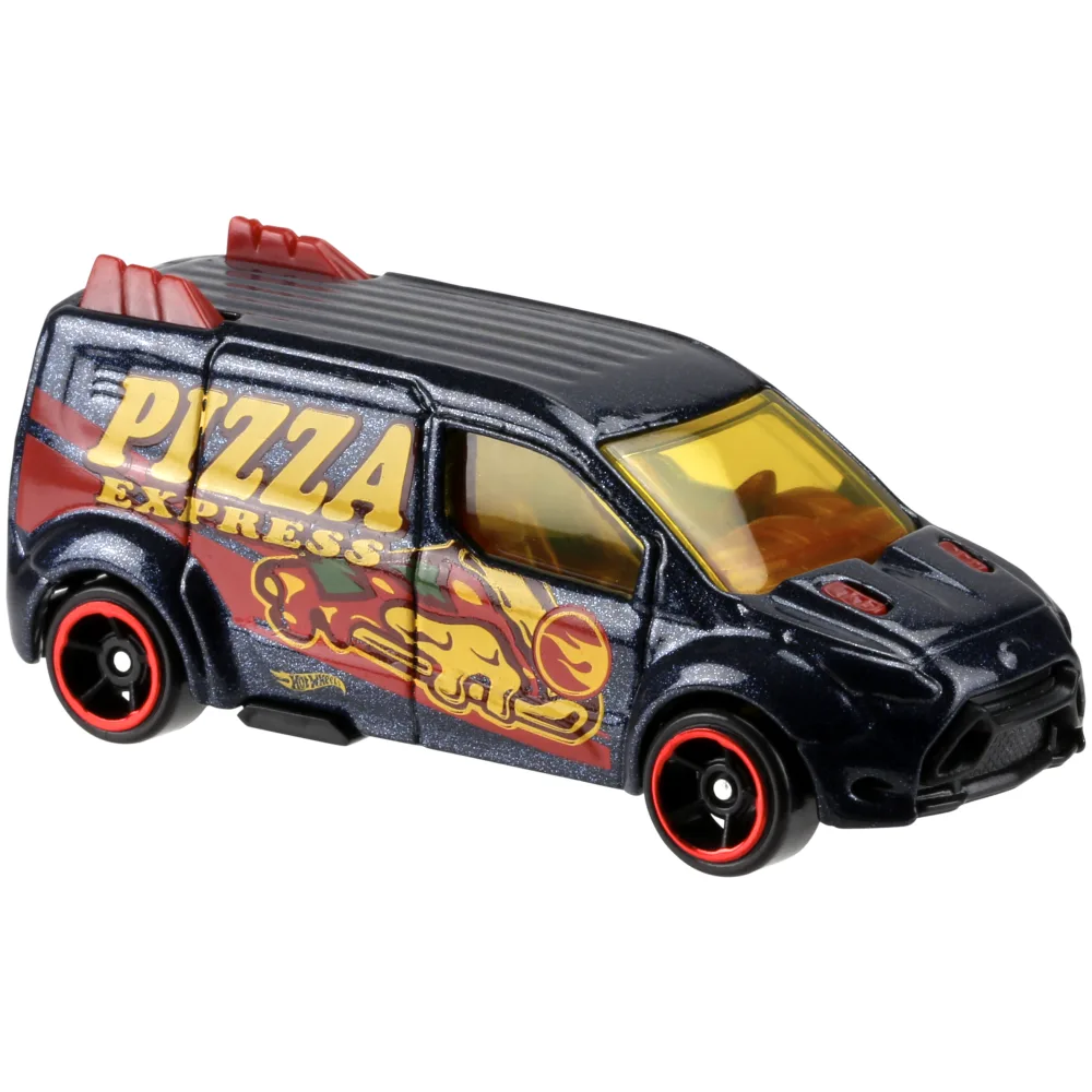 Hot Wheels Ford Transit Connect — DVD12 — Metallic Dark Blue — imagem 4