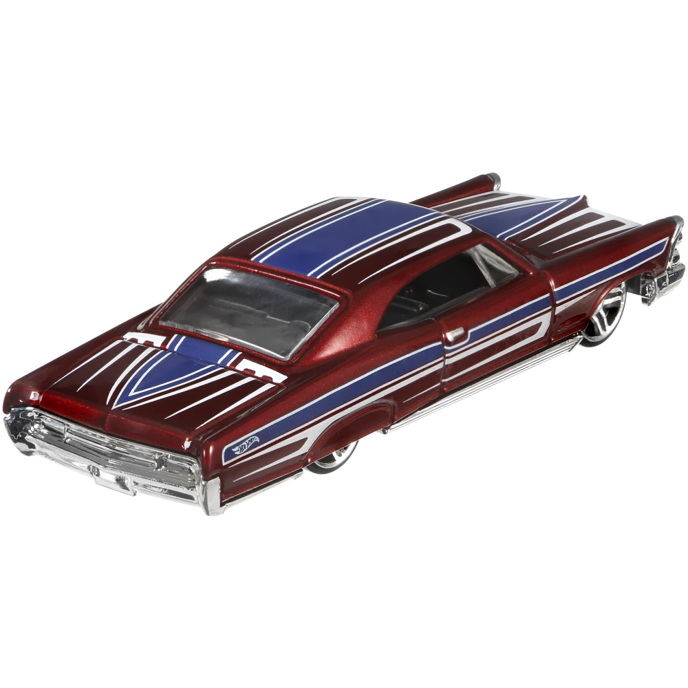 1965 PONTIAC BONNEVILLE — DWC46 — Dark Red — imagem 4
