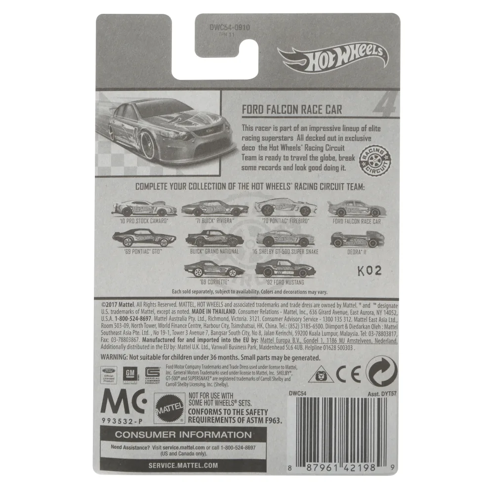 Ford Falcon Race Car — DWC54 — Metalflake Gray — imagem 5