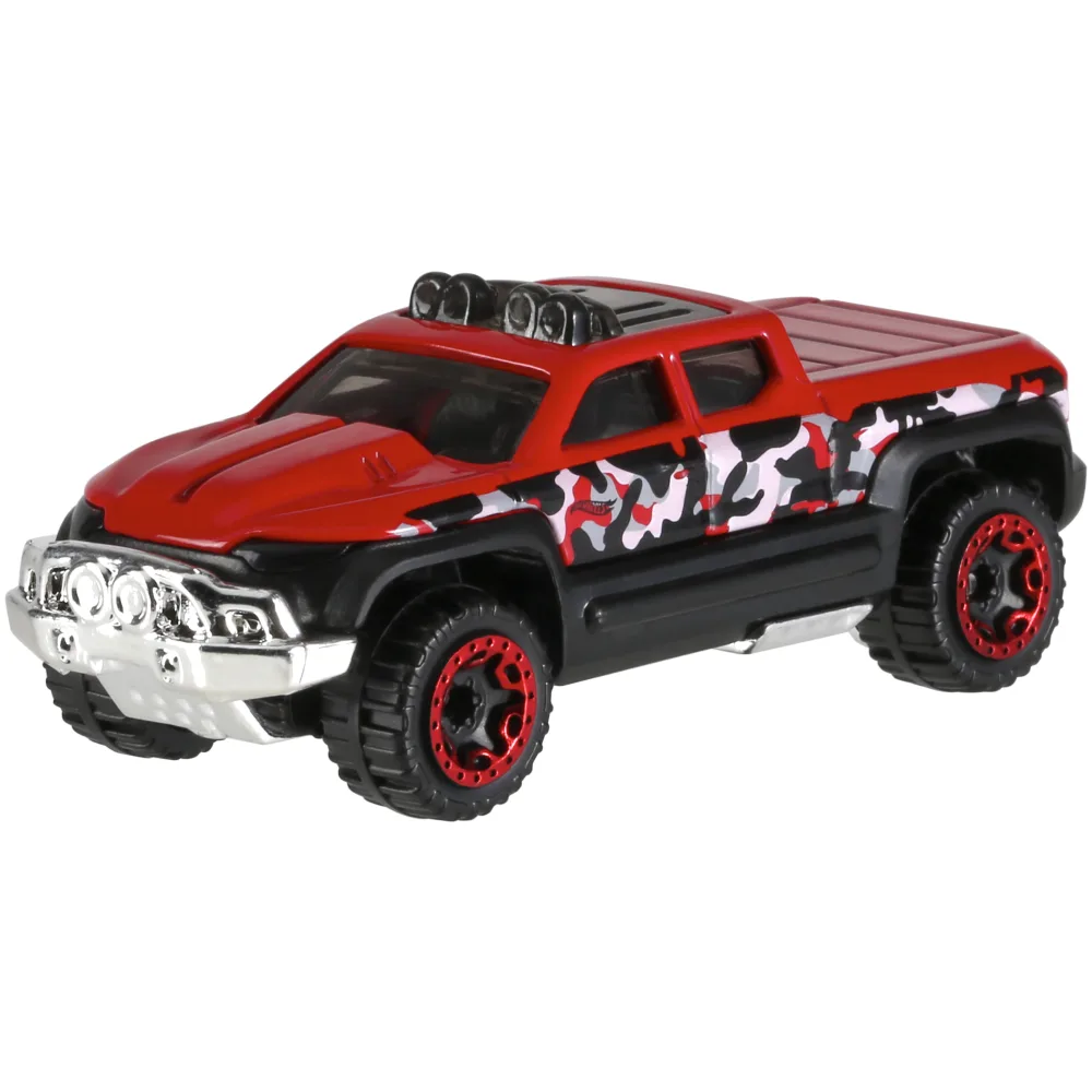 Off-Duty — DWF47 — Red w/ Black Fenders
