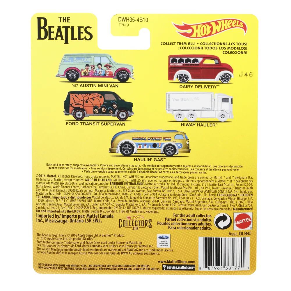 Haulin' Gas — DWH35 — Yellow & Light Blue — imagem 5