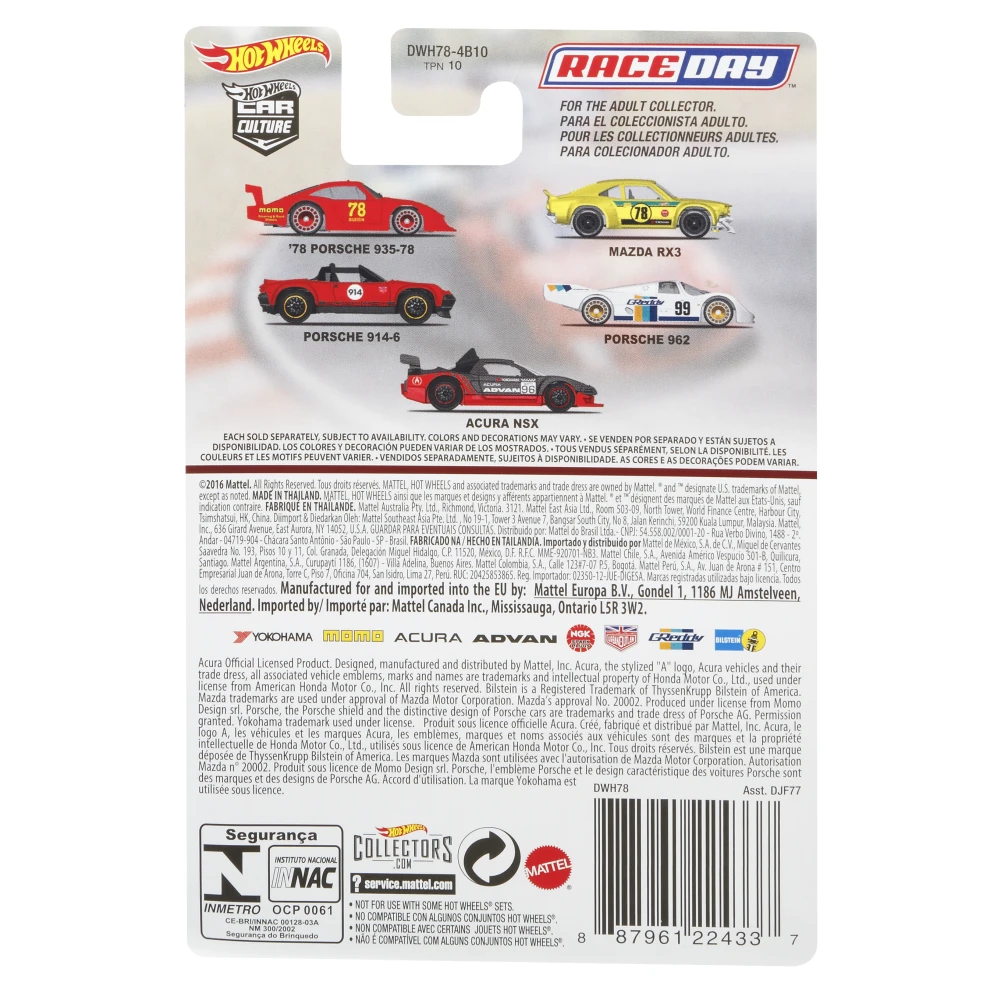 '78 Porsche 935-78 — DWH78 — Red — imagem 5