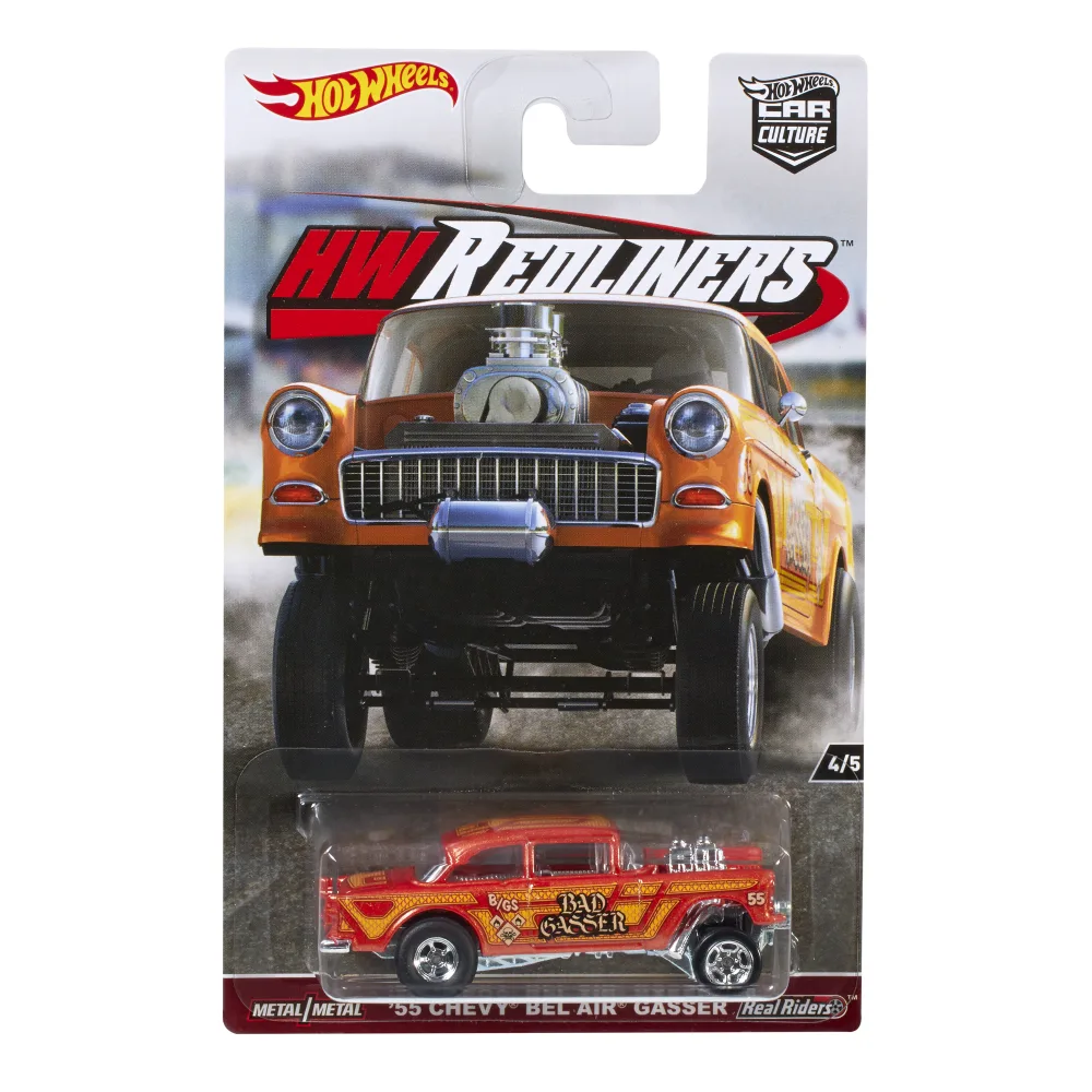 '55 Chevy Bel Air Gasser — DWH84 — Metalflake Orange — imagem 2