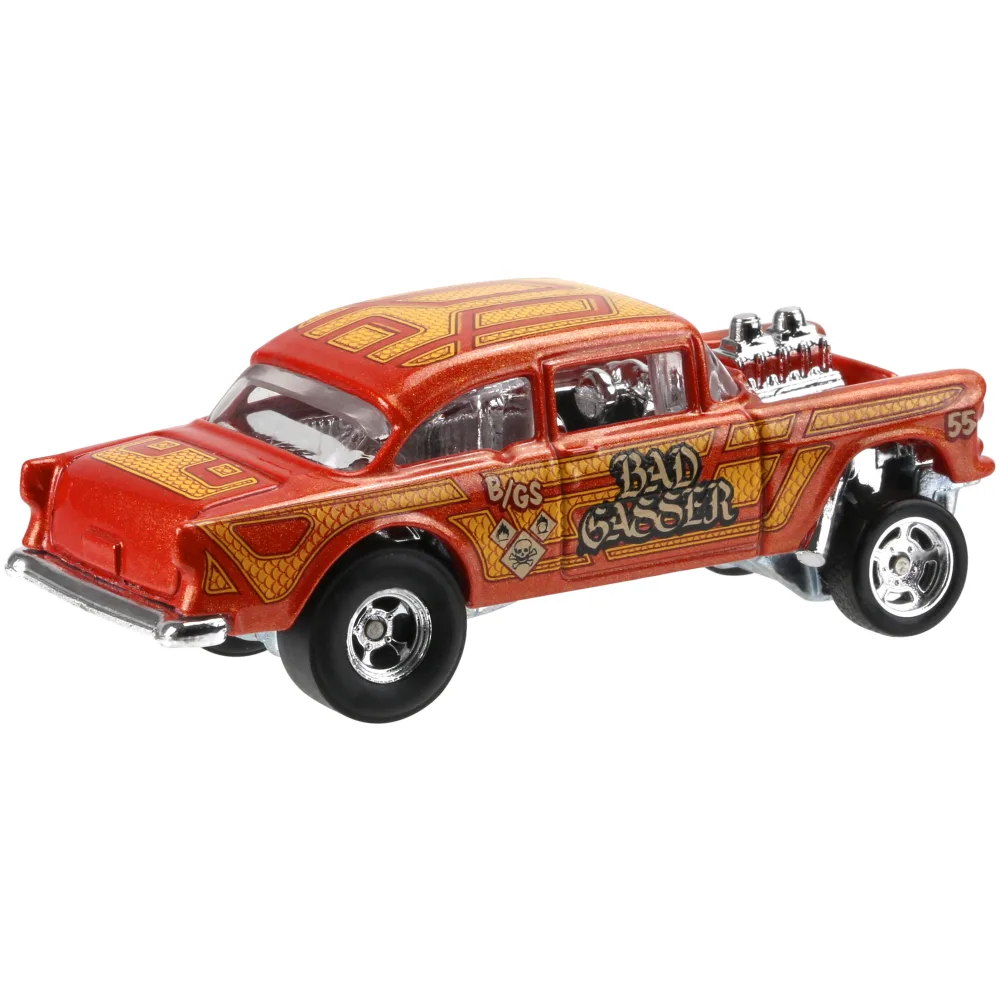 '55 Chevy Bel Air Gasser — DWH84 — Metalflake Orange — imagem 3