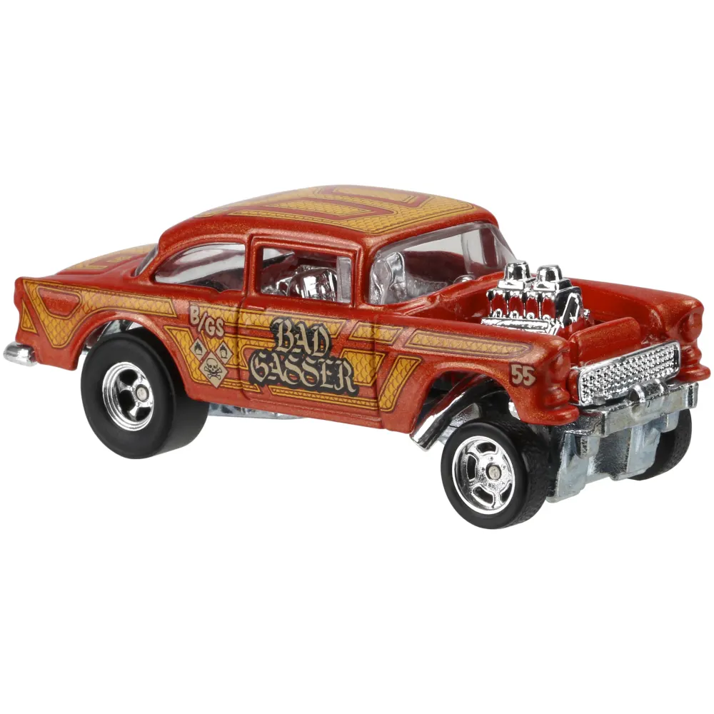 '55 Chevy Bel Air Gasser — DWH84 — Metalflake Orange — imagem 4