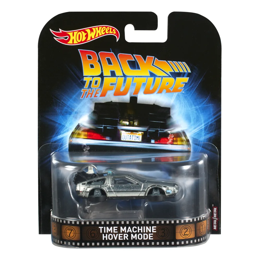 Back to the Future Time Machine - Hover Mode — DWJ76 — Unpainted — imagem 2
