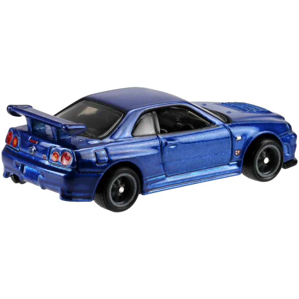NISSAN SKYLINE GT-R (R34) — DWJ88 — Metalflake Dark Blue — imagem 3