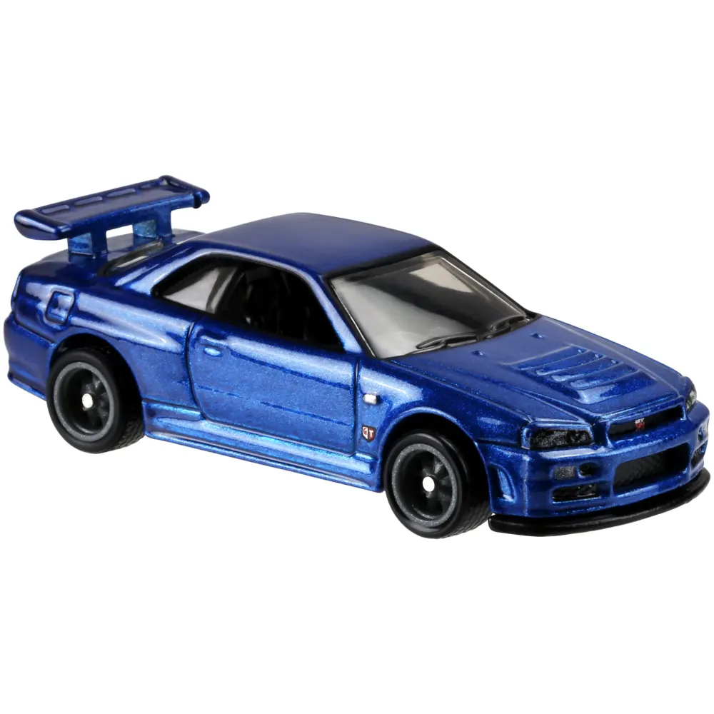 NISSAN SKYLINE GT-R (R34) — DWJ88 — Metalflake Dark Blue — imagem 4