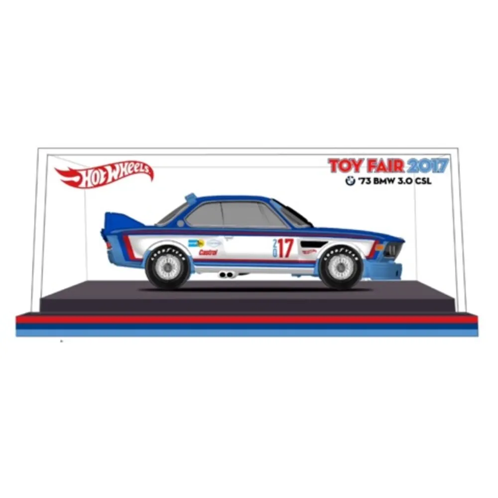 '73 BMW 3.0 CSL Race Car — DYW71 — Spectraflame Blue — imagem 2