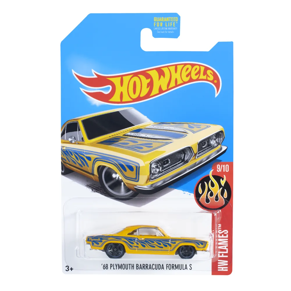 '68 Plymouth Barracuda Formula S — FBH89 — Yellow — imagem 2