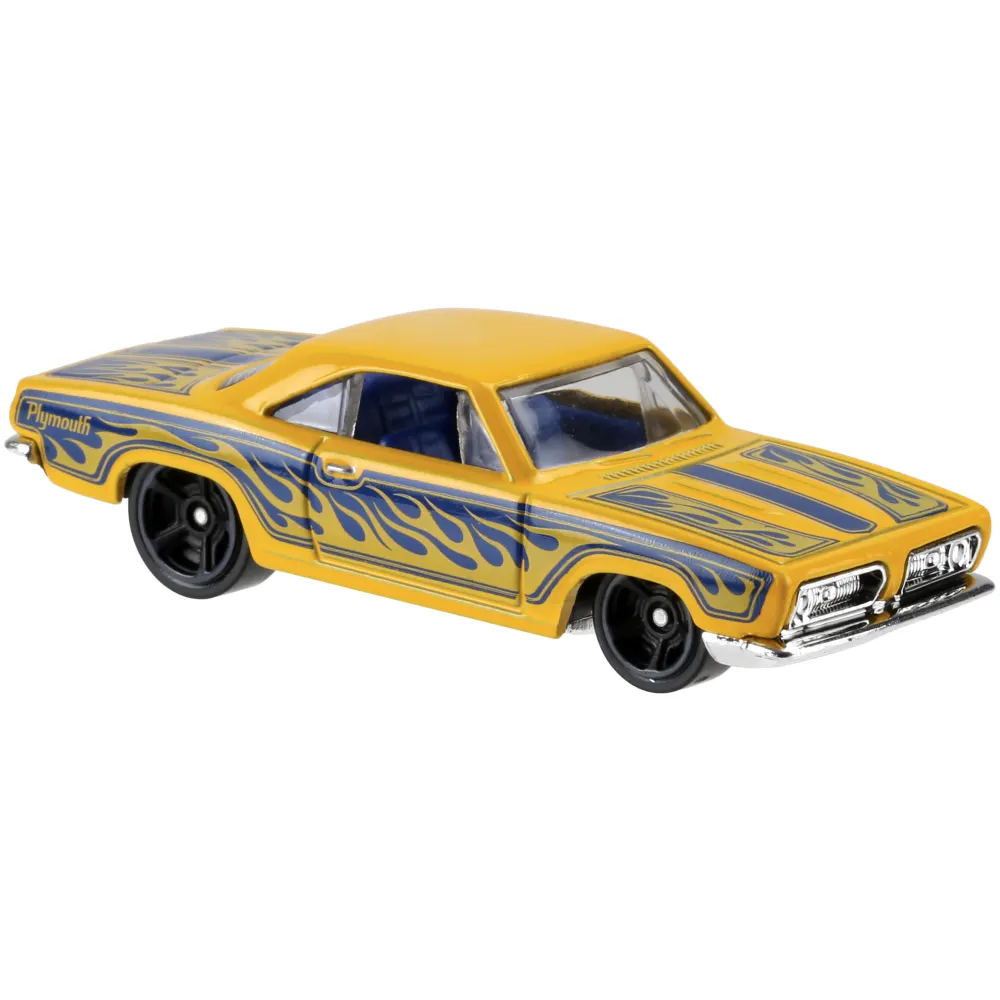 '68 Plymouth Barracuda Formula S — FBH89 — Yellow — imagem 4