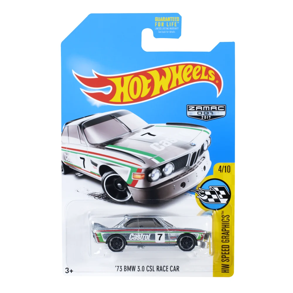 '73 BMW 3.0 CSL Race Car — FBJ03 — ZAMAC — imagem 2