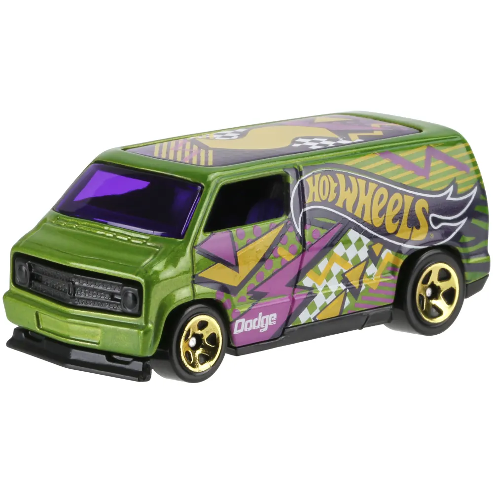 Custom '77 Dodge Van — FBJ22 — Metalflake Light Green