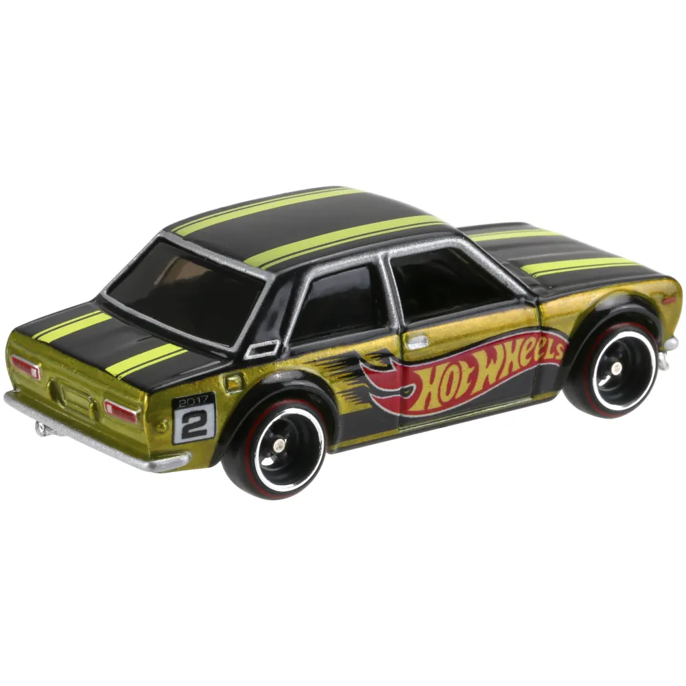 Datsun Bluebird 510 — FFY67 — Metalflake Light Green & Black — imagem 3