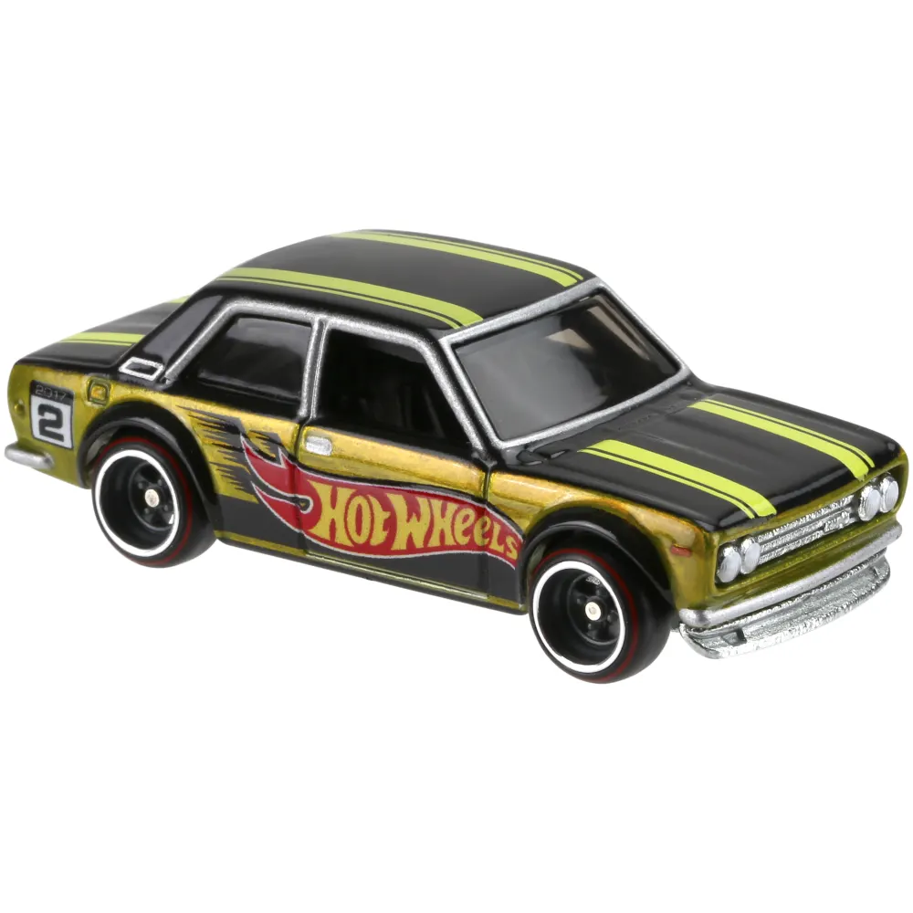 Datsun Bluebird 510 — FFY67 — Metalflake Light Green & Black — imagem 4