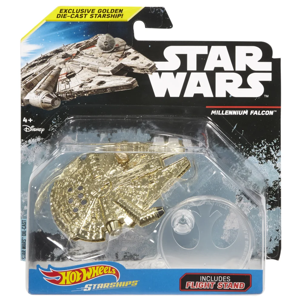MILLENNIUM FALCON — FGR78 — Gold Chrome