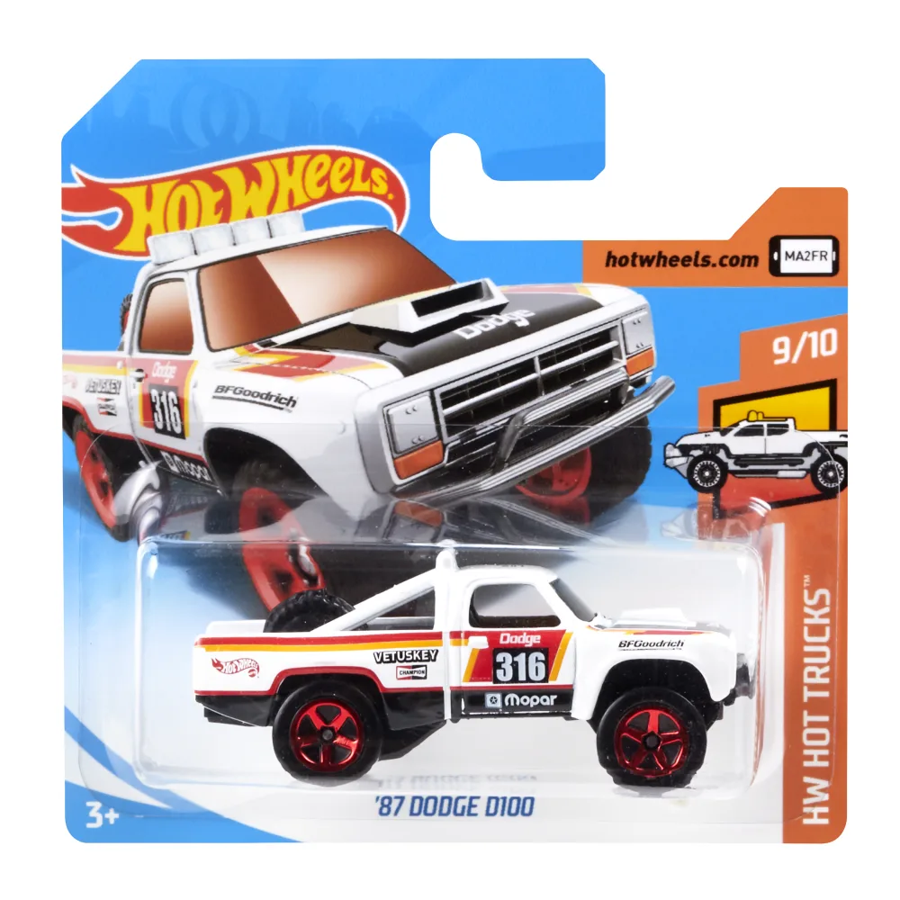 '87 Dodge D100 — FJV65 — White — imagem 2