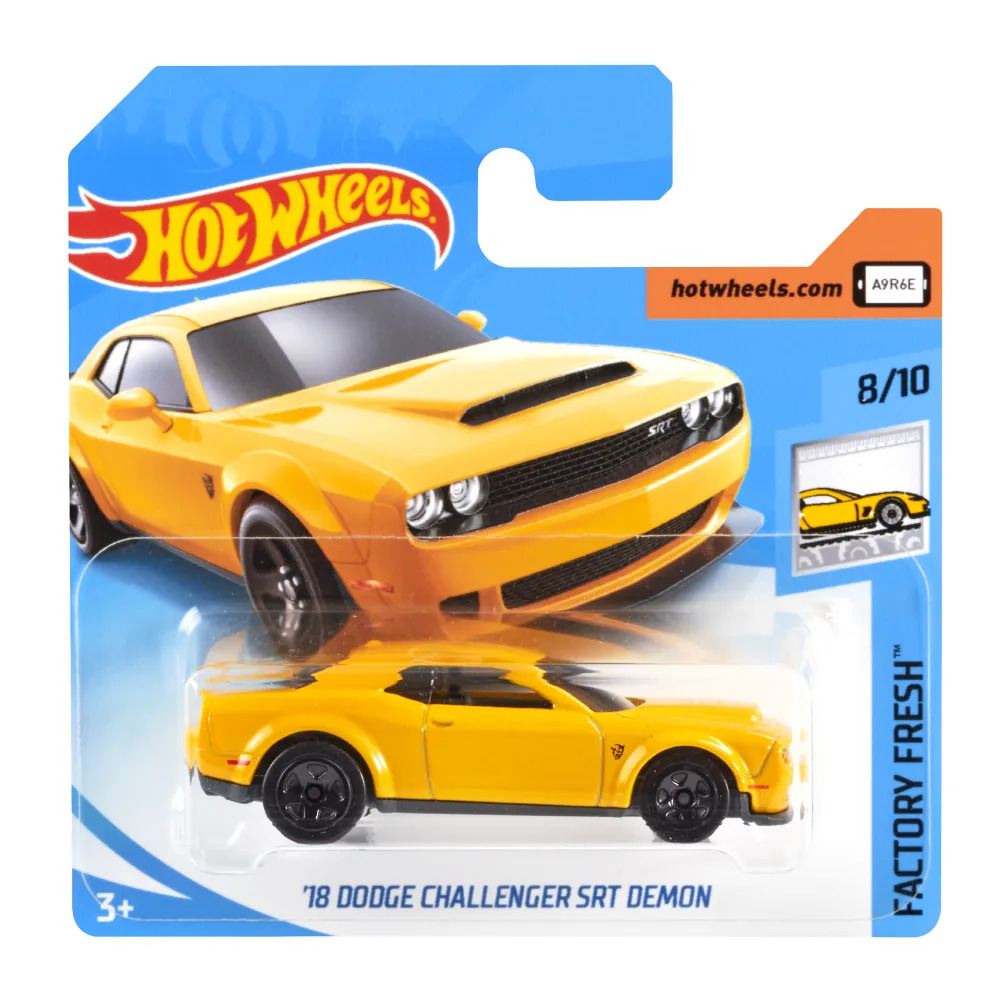 '18 Dodge Challenger SRT Demon — FJV76 — Yellow — imagem 2