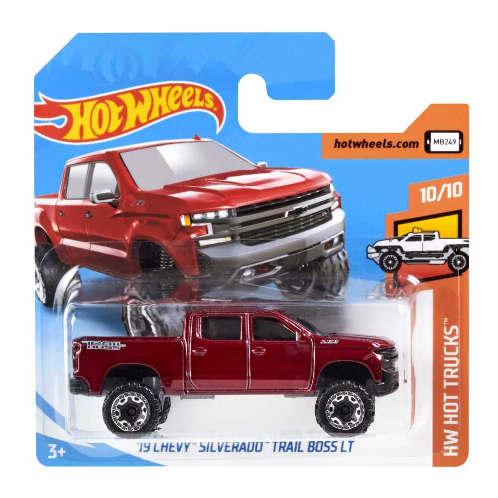 '19 Chevy Silverado Trail Boss LT — FJV97 — Metalflake Red — imagem 2