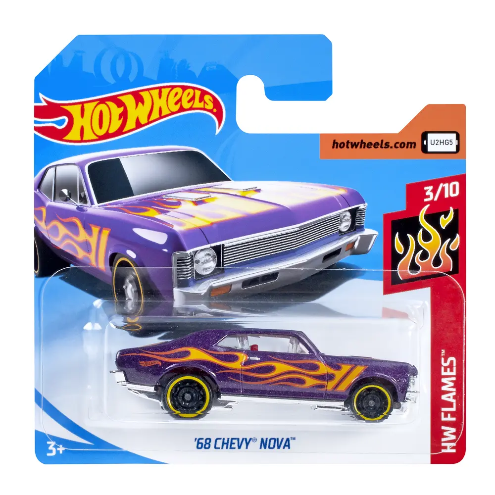 '68 Chevy Nova — FJW62 — Metalflake Purple — imagem 2
