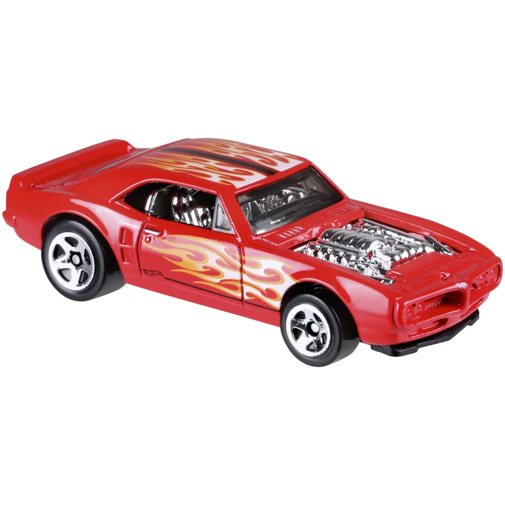 Custom '67 Pontiac Firebird — FJW64 — Red — imagem 4