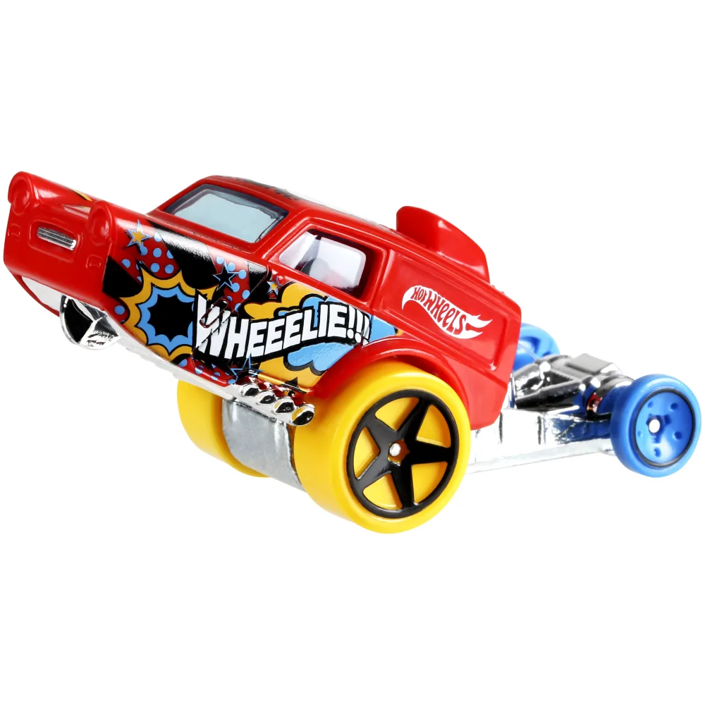 HW Poppa Wheelie — FJW75 — Red — imagem 3