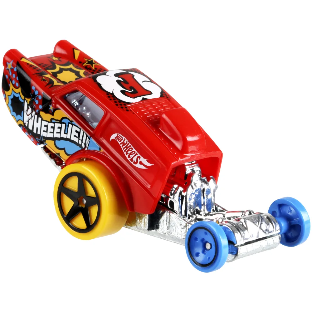 HW Poppa Wheelie — FJW75 — Red — imagem 4