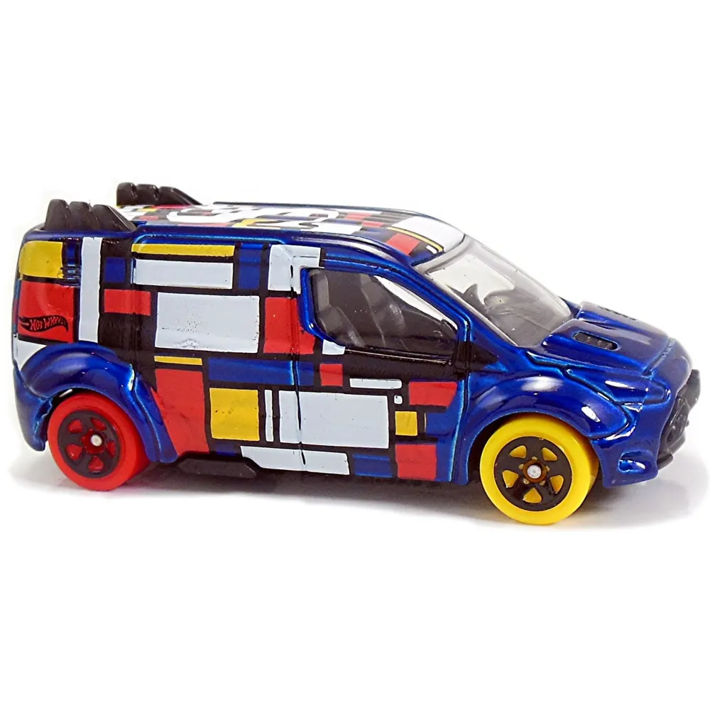 Hot Wheels Ford Transit Connect — FJW76 — Blue — imagem 2