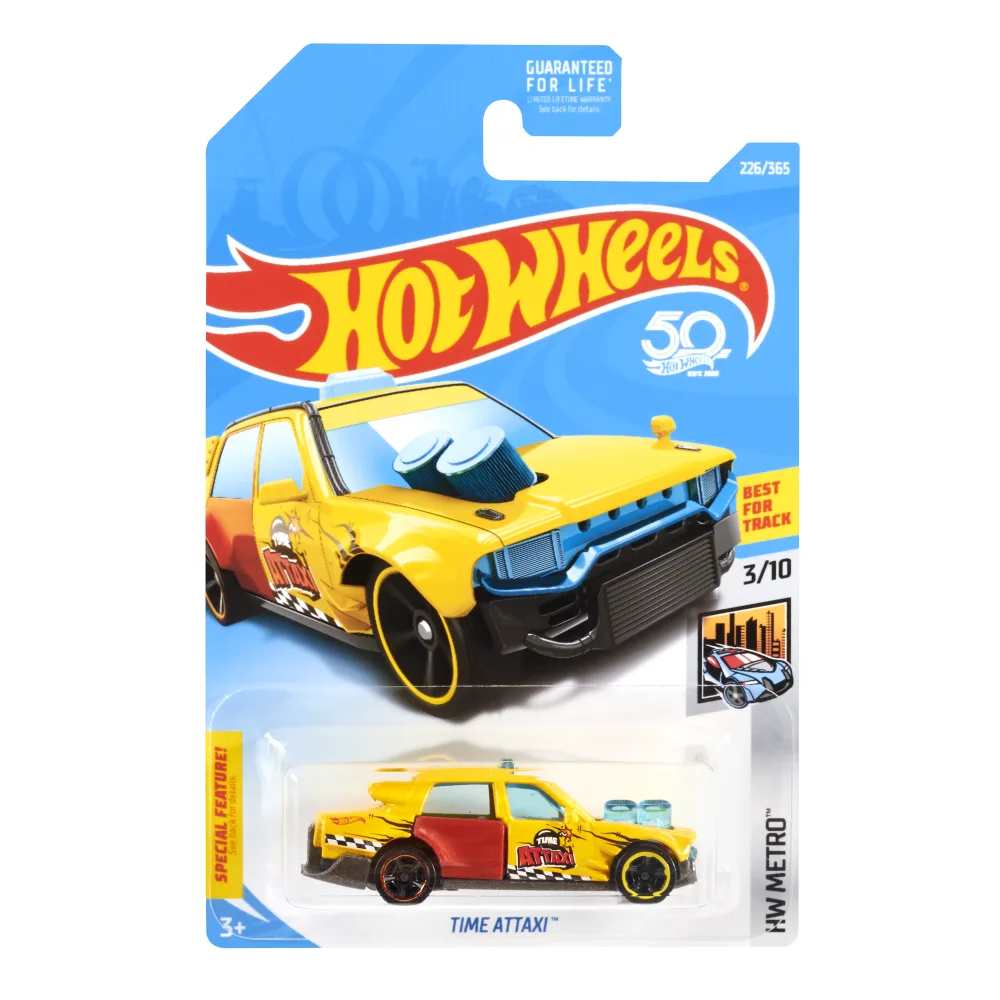 Time Attaxi — FJW82 — Yellow